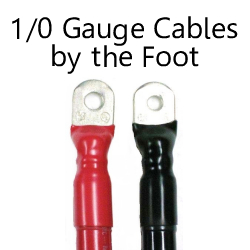 1/0 Gauge Cables By The Foot